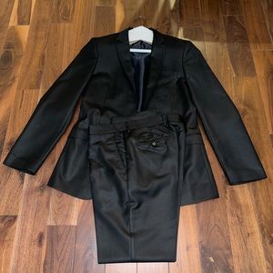 Zara Slim Fit Black Suit